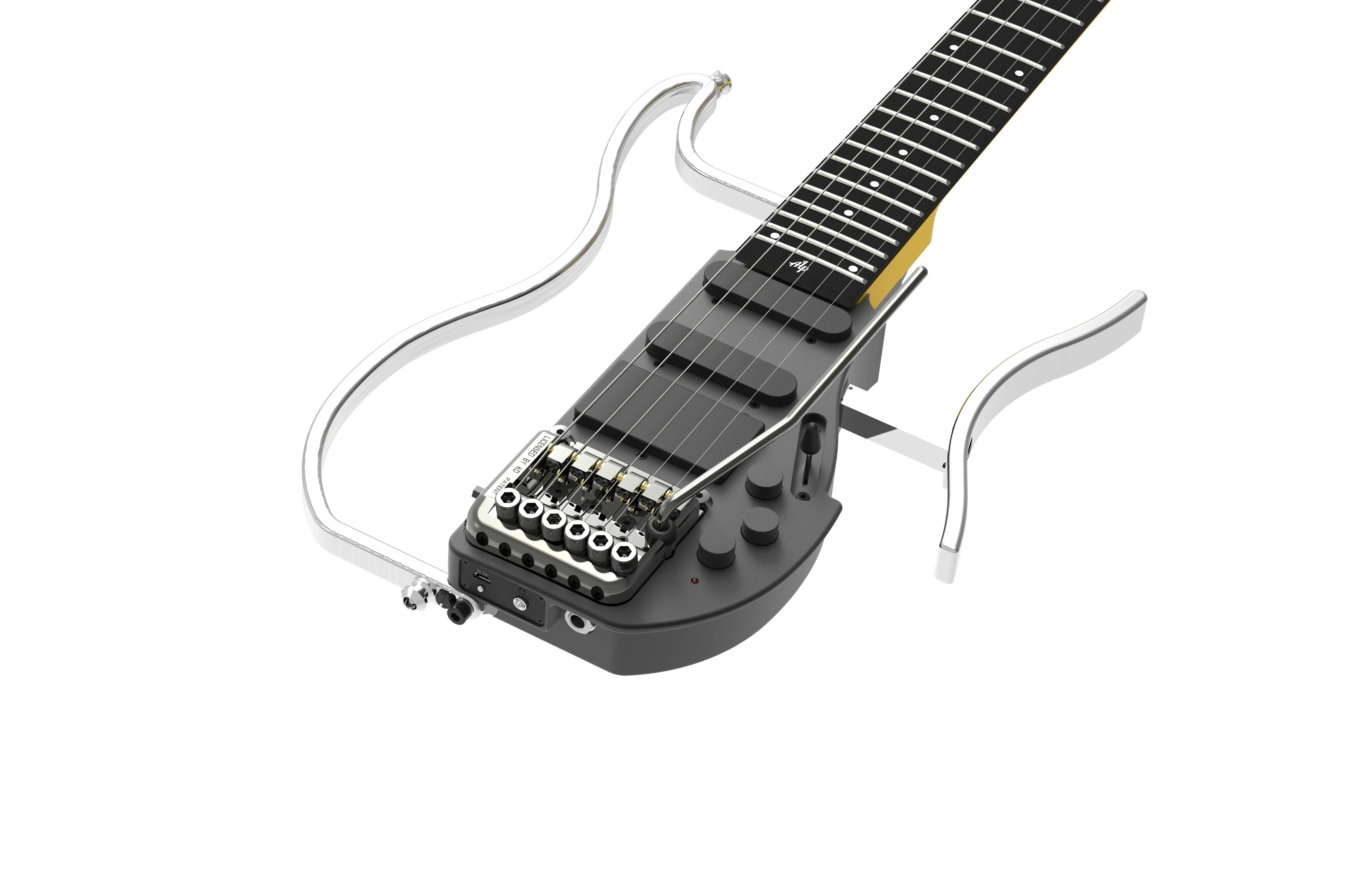 Бесплатная доставка электрическая гитара ALP для путешествий специальная