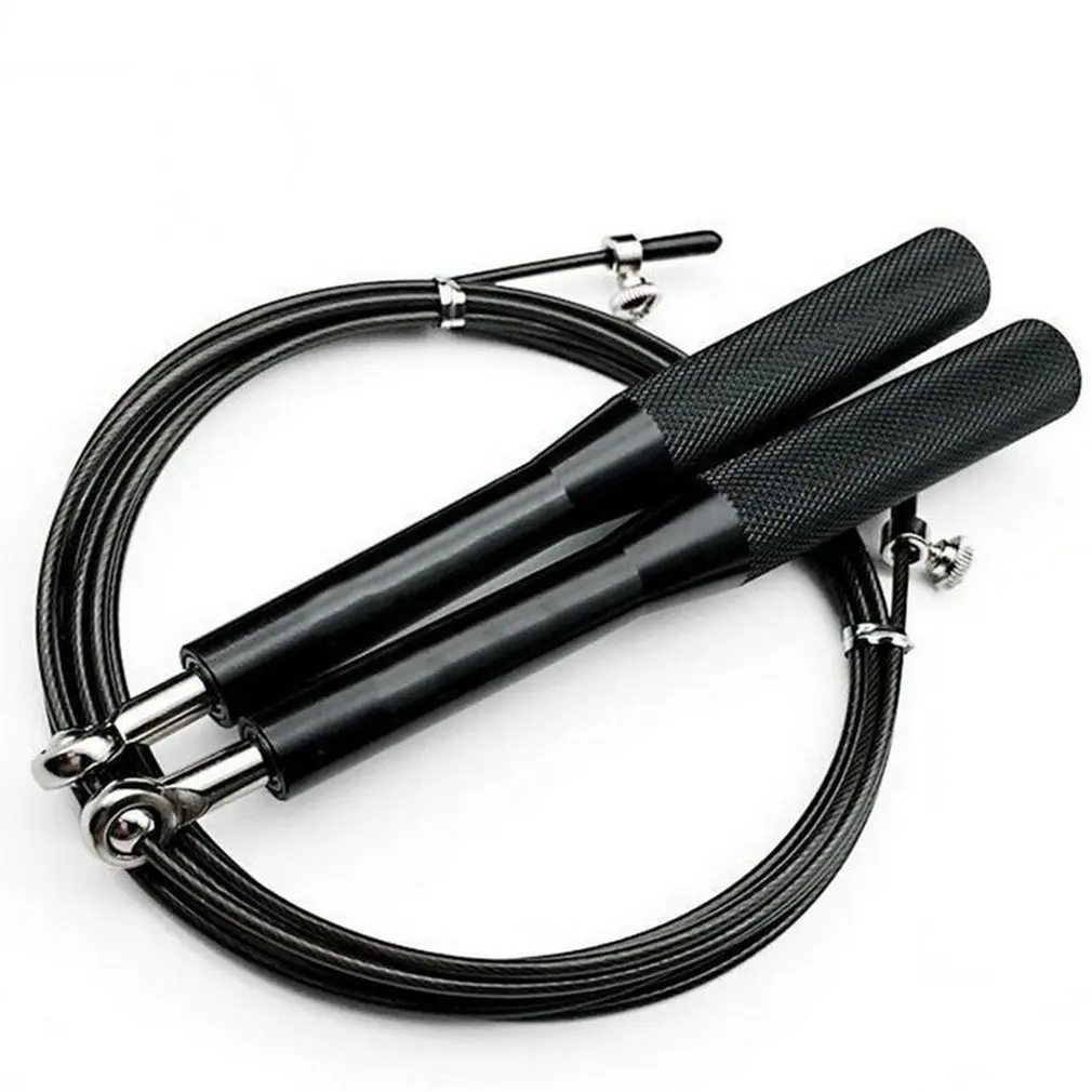 

Fitness crossfit speed jump rope professional jump rope boxing fitness jump workout training with spare cable bag Training