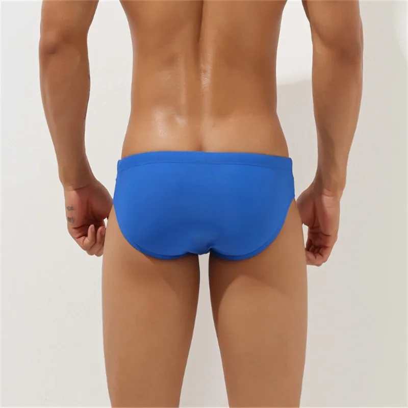 Новый мужской купальник сексуальный быстросохнущие мужские плавки шорты для