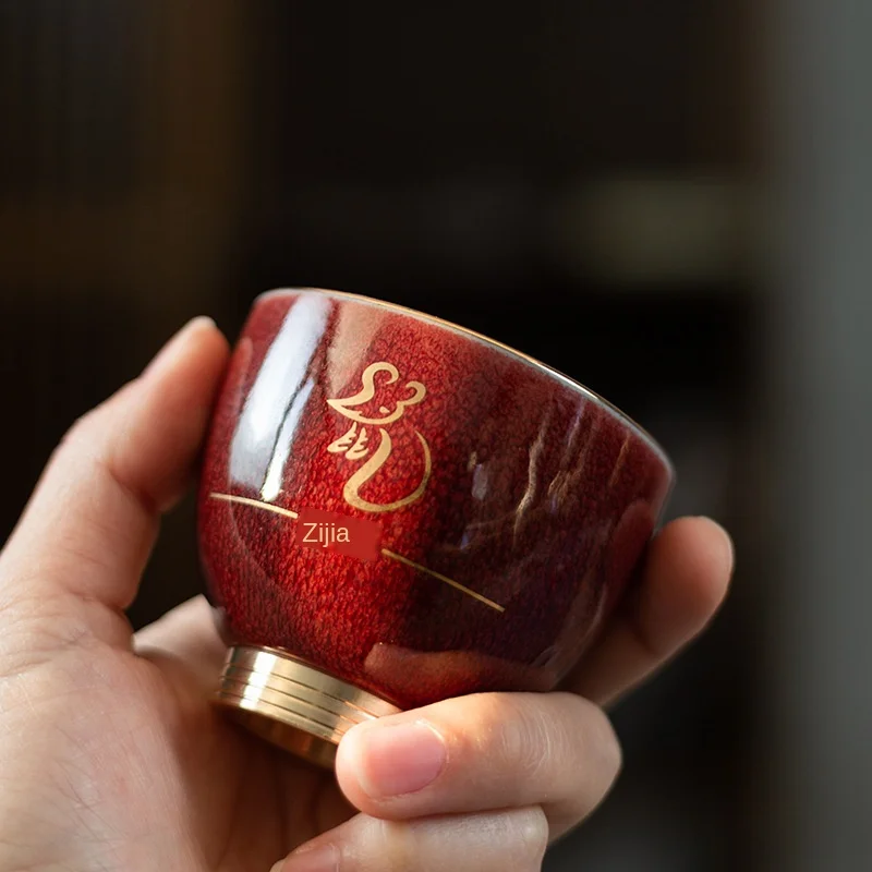 Мастер-чашка керамическая чайная посуда в китайском стиле чашка - Цена: 