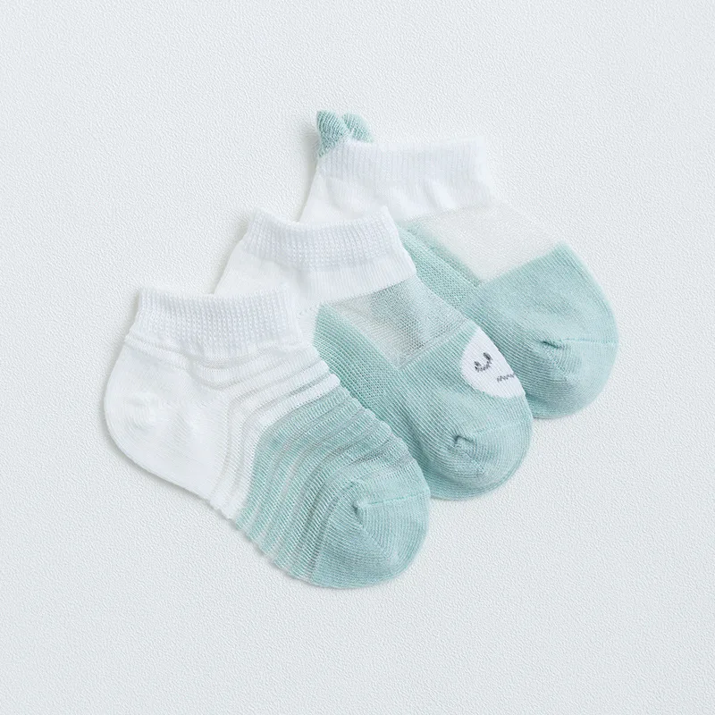 1 Pair Breathable 6~12 Monthes Old Baby Sock Newborn Boy Girl Ankle Socks Infant Summer Short 6 Color Available | Детская одежда и
