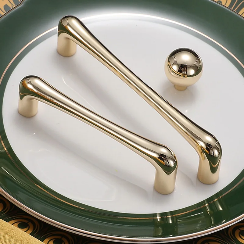 Светильник Кая Роскошная золотая дверь шкафа твердая искусственная мебель для