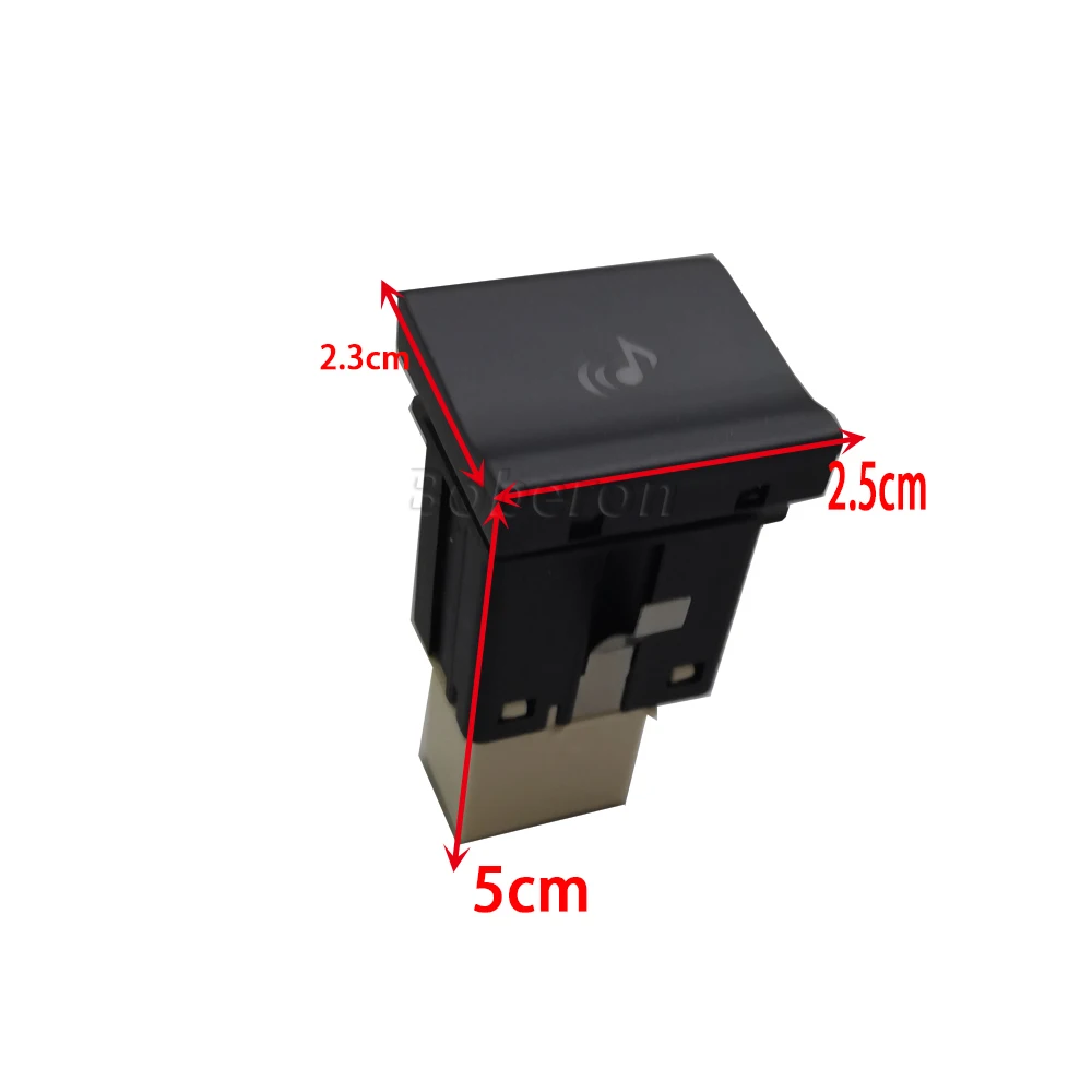 Автомобильная красная светодиодная лампа кнопка противотуманная фара