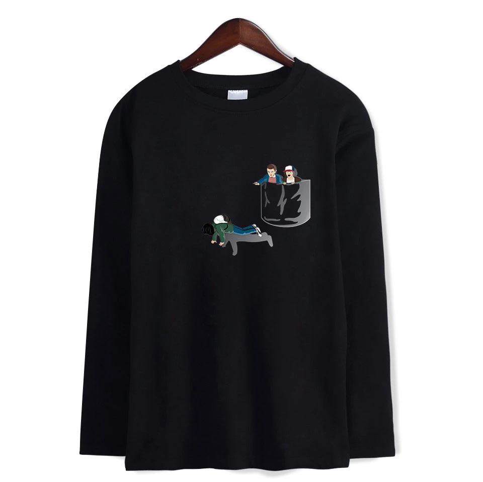

Spring and Autumn 2019 Men's Long Sleeve T-shirt, Teenagers'T-shirt, Printed T-Shirt Shirt, Fashion Men's Wear