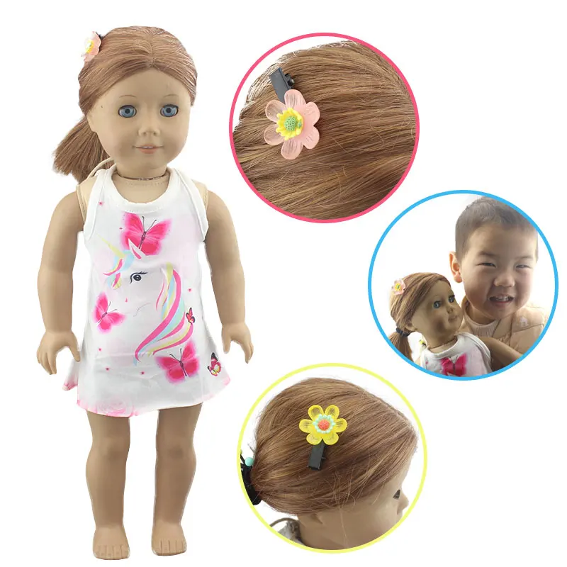 

New Beautiful hairpin For 18 " American Girl Doll 45cm Doll Accessories