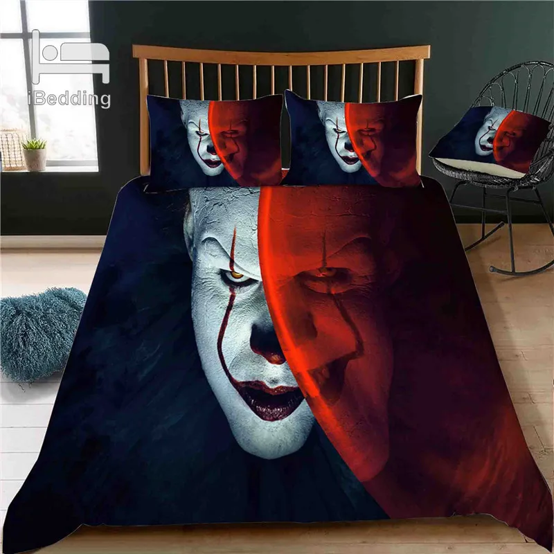 Набор постельного белья Pennywise с изображением Человека скелета красоты ужаса и