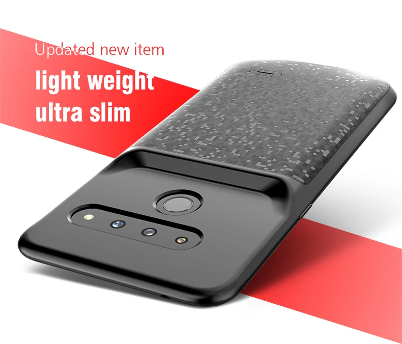 Аккумулятор NEWDERY чехол для LG V 50 чехол-аккумулятор 4700 мАч Тонкий чехол для LG V50