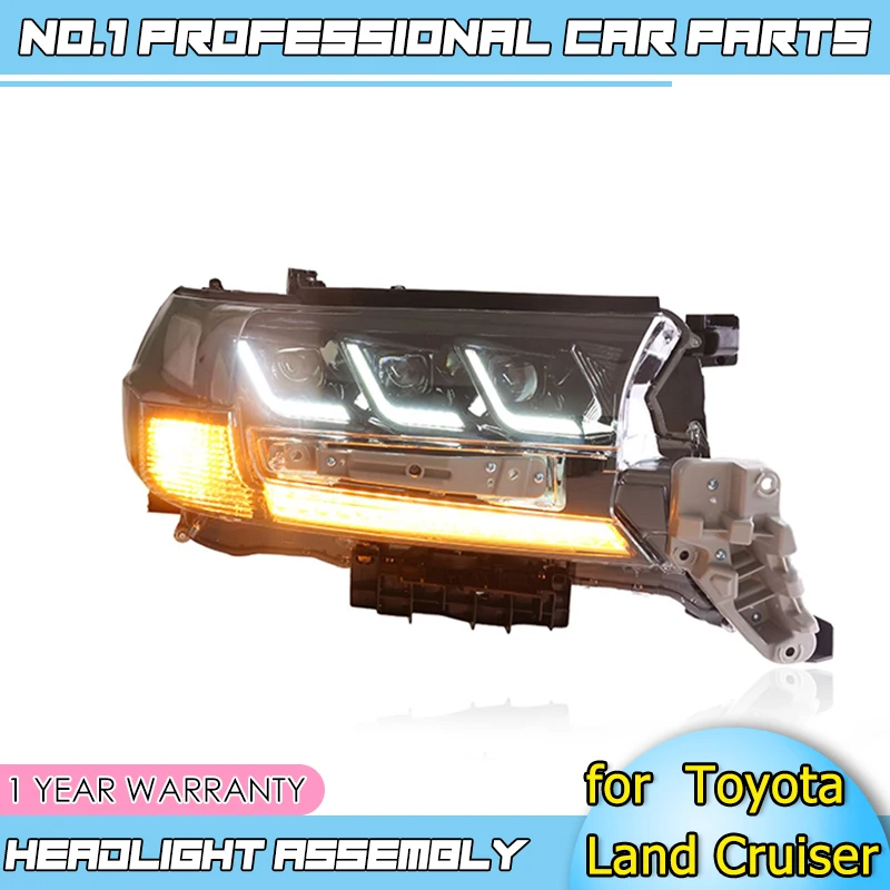 Автомобильные аксессуары светодиодный ные фары для Toyota Land Cruiser 17-19 фар головного