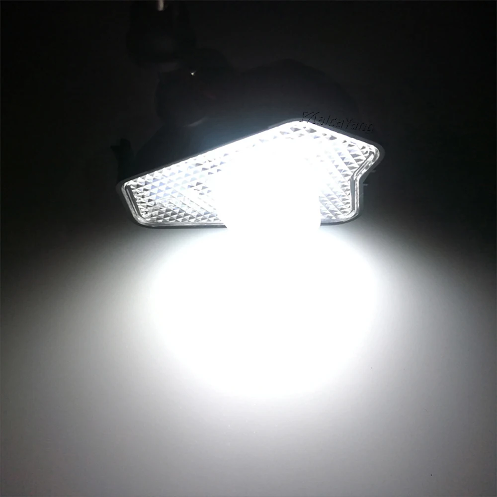 Новинка беласветодиодный светодиодная подсветка Canbus для зеркала Капа Mercedes Benz W176