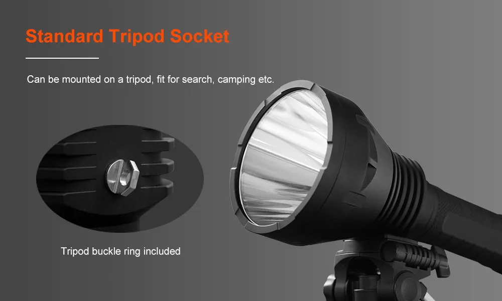 Lumintop BLF GT XHP35 HI 35W 2000LM высокая яркость длинные диапазоны Thrower King светодиодный фонарик Плавная затемнение фонарь