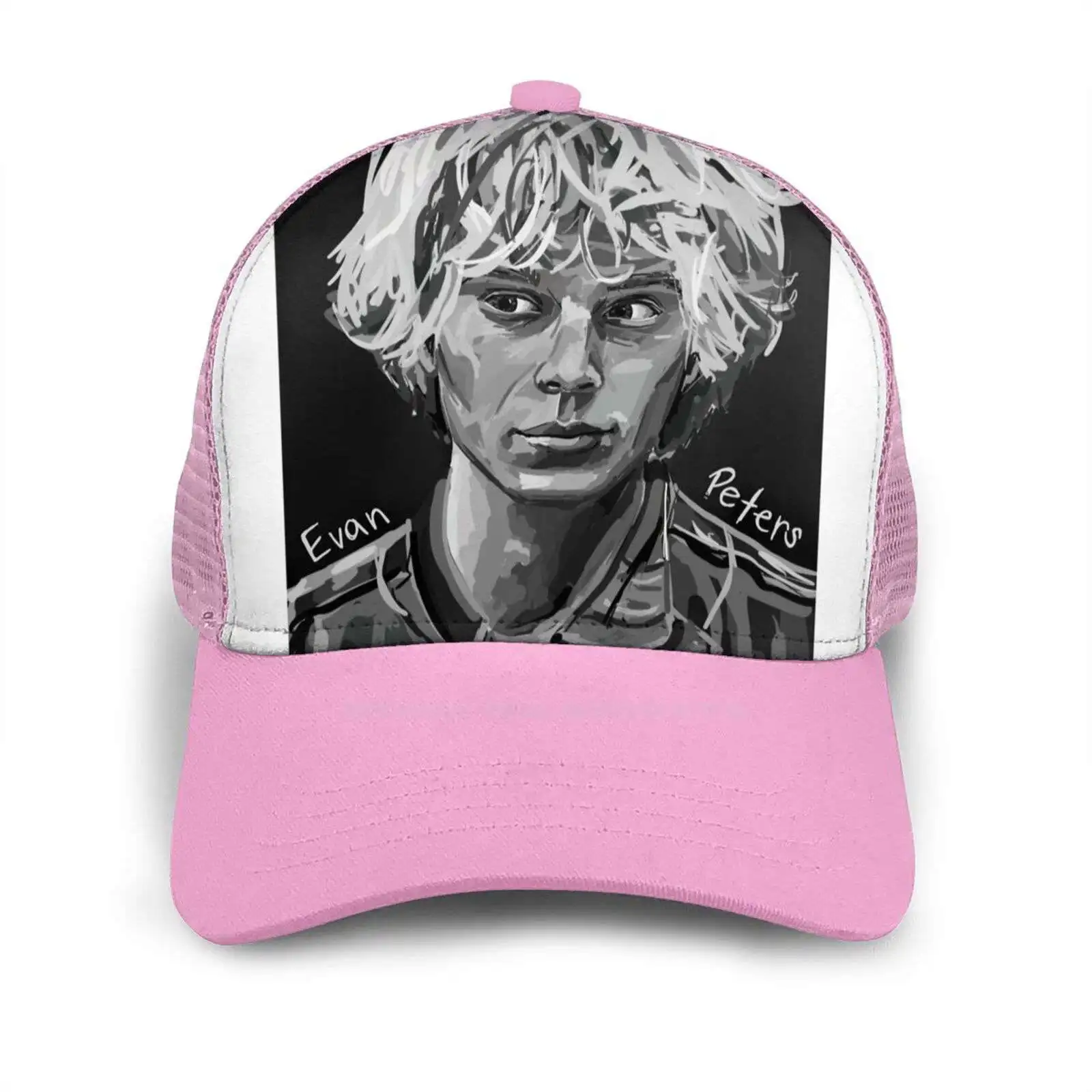 

Evan Peters Hip Hop Fashion Cap Sports Curved Mesh Hat Evanpeters Americananimals Murderhouse Ahsasylum Ahscoven Ahsfreakshow