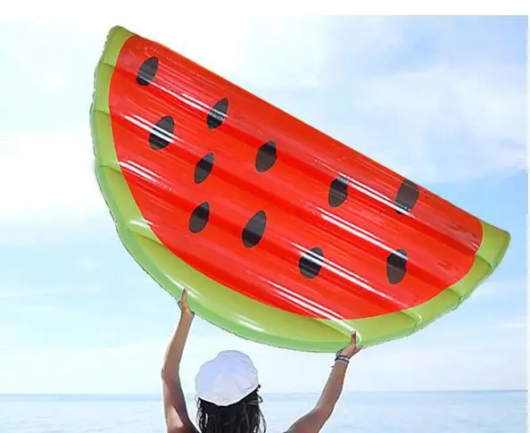 Летний плавательный бассейн с плавающей надувная Watermelom матрас круг прохладной