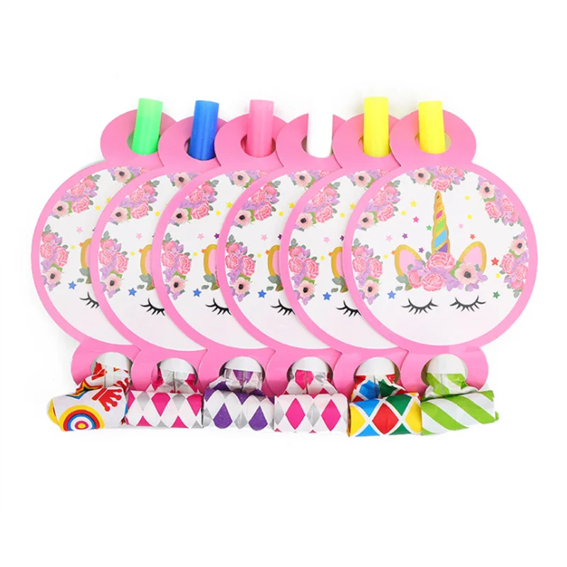 

Unicorn Party Decor DIY Children's Birthday Party Supplies Set Home Accessories Paper Bags Christmas Happy Birthday Decor.75z