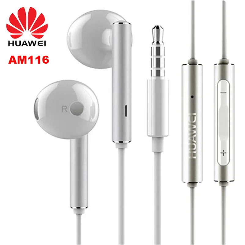 Huawei наушники am116 наушники для xiaomi huawei P7 P8 P9 Lite P10 рlus Honor 5X 6X Коврики 7 8 9