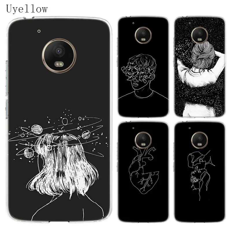 Мягкий силиконовый чехол для Motorola Moto G7 Power G6 G5 G5S E6 E4 E5 Plus G4 Play Cover Coque|Сумки телефона|