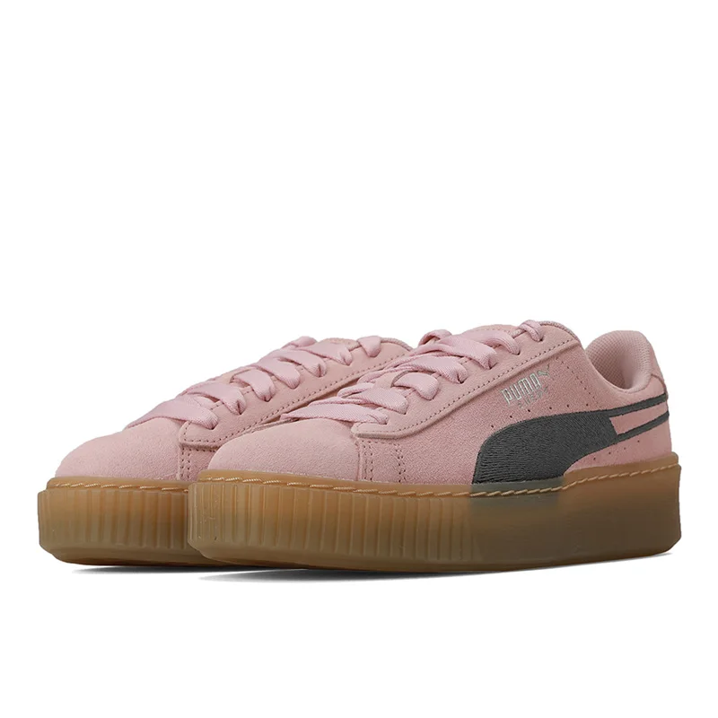 Original New Arrival PUMA Platform Logo Wns Women's Skateboarding Shoes Sneakers | Спорт и развлечения