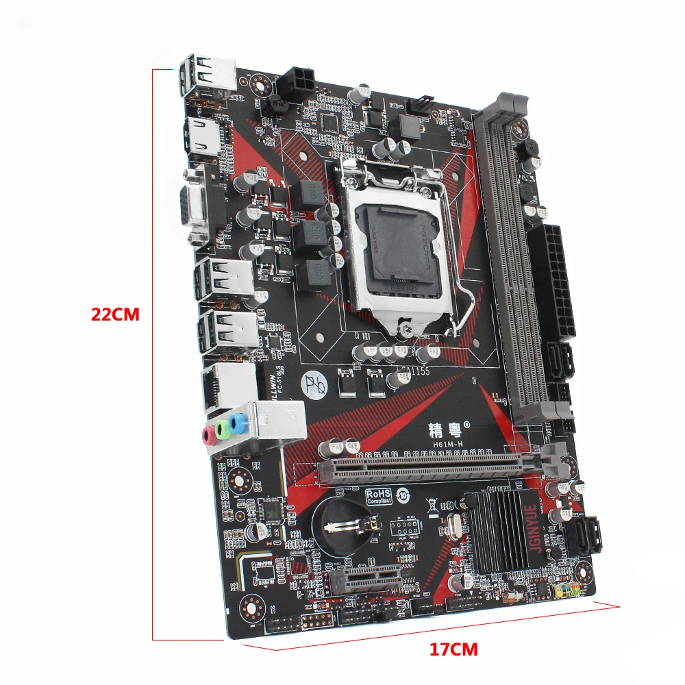 h61 motherboard lga 1155 set kit with intel pentium g2130 cpu processor and 8gb24gb ddr3 desktop memory ram usb2 0 h61m h free global shipping