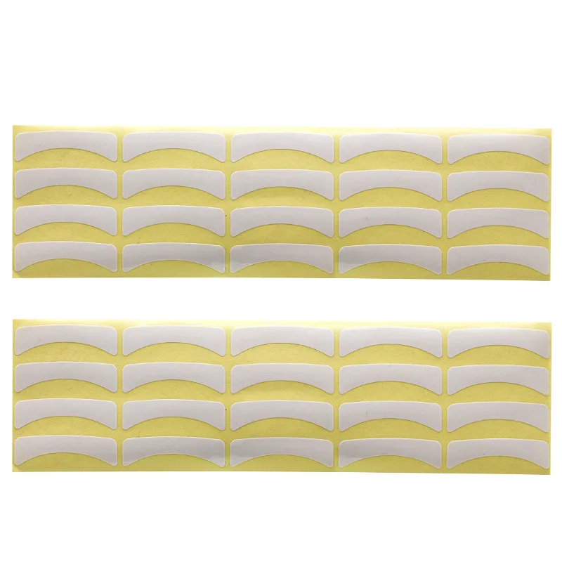 Патчи бумажные под глаза для ресниц патчи накладки наращивания наклейки глаз 100