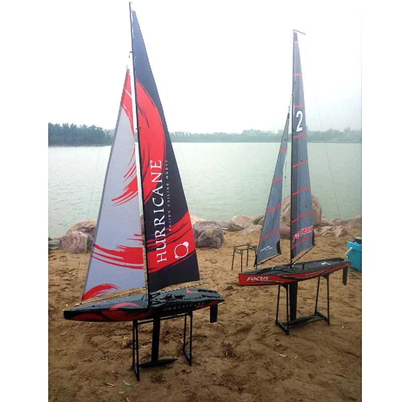 

Hurricane 2.4G wind sailing boat 791-2 Unpowered big size sailboat