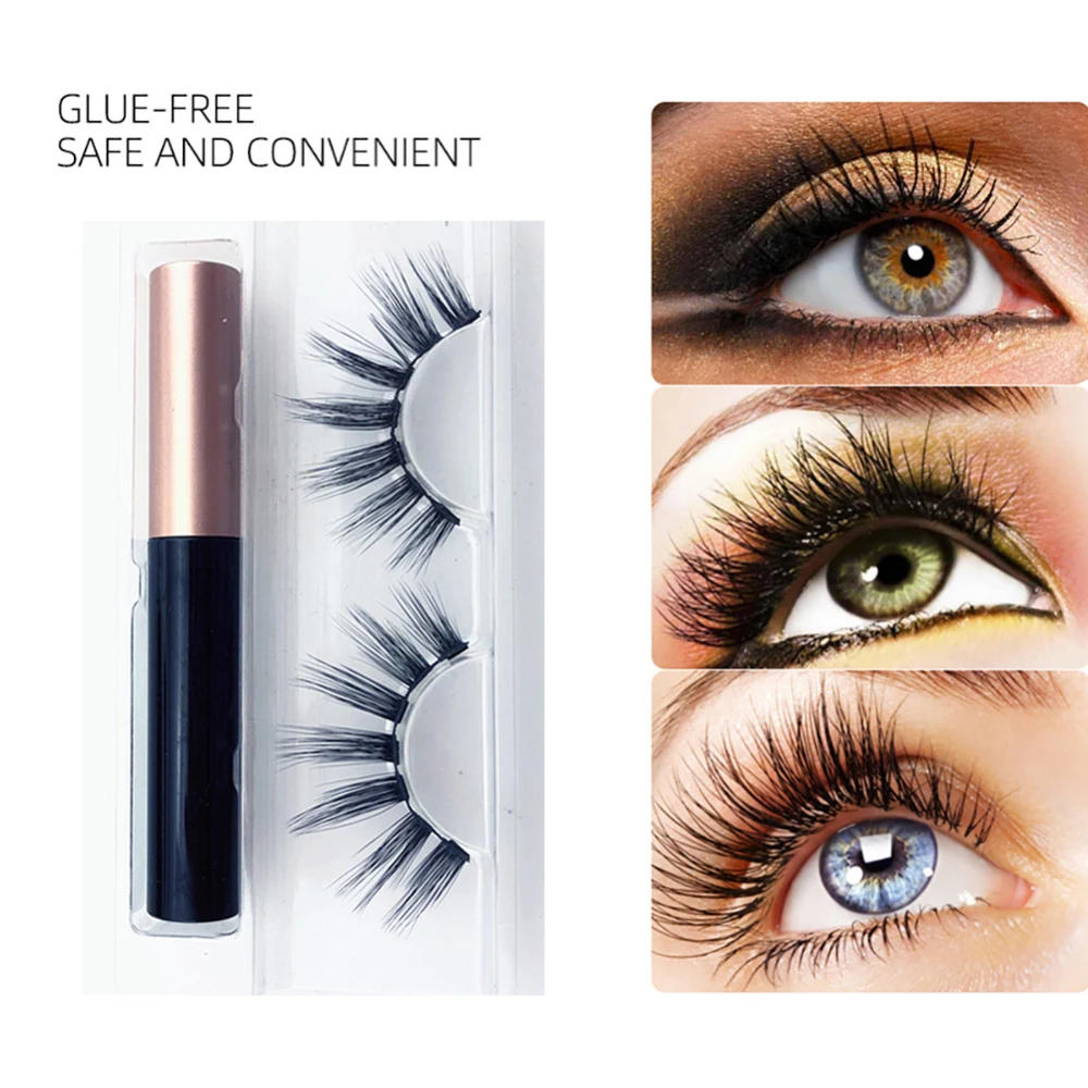 1 пара магнитных подводки для глаз с магнитными искусственными фотоэлементами