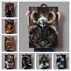 Классический кинопостер рыцари и воины, рыцарь темплар, Картина на холсте для видеоигр, Настенная картина, домашний декор для гостиной