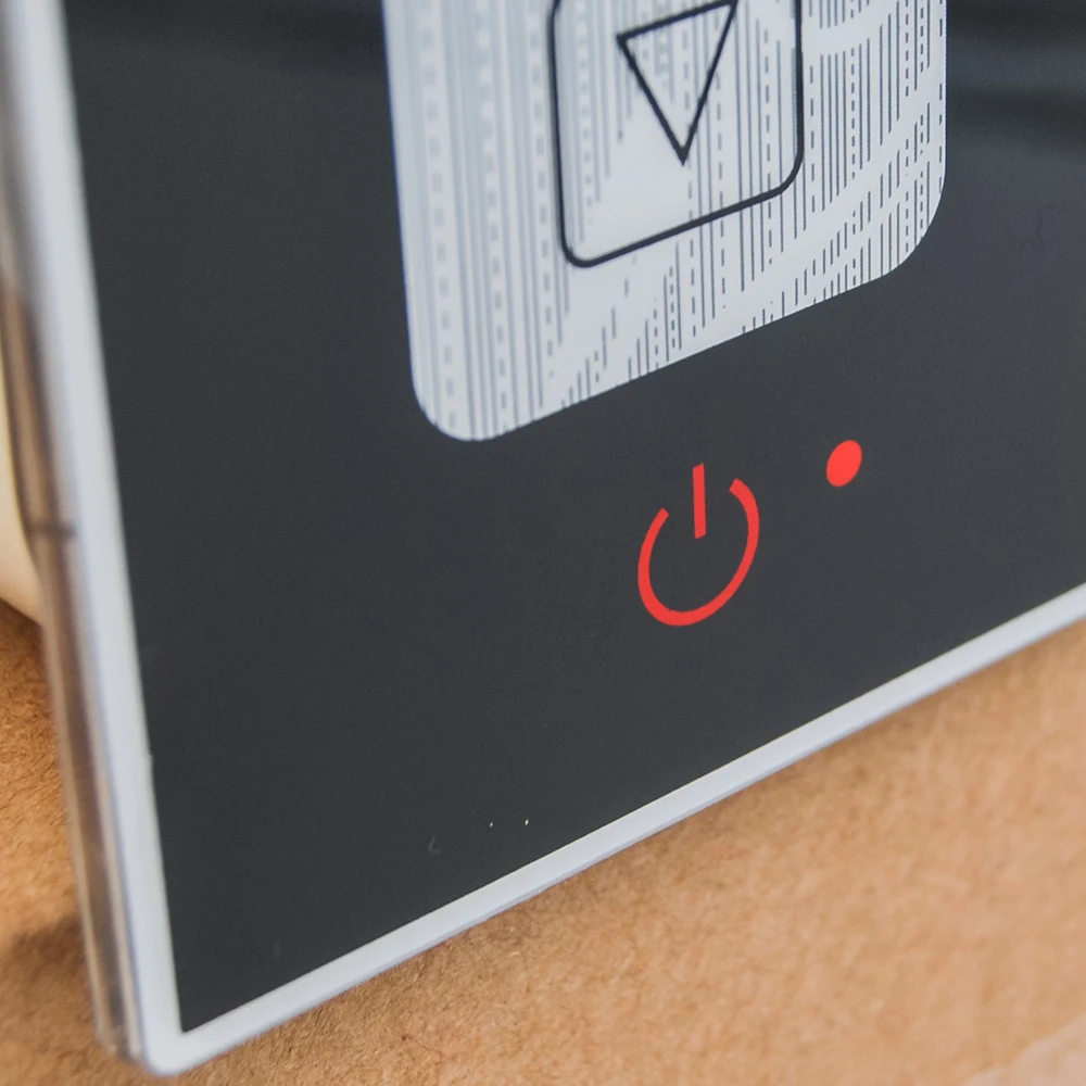 1 шт. прямоугольная индукционная панель управления для душевой кабины 12 В