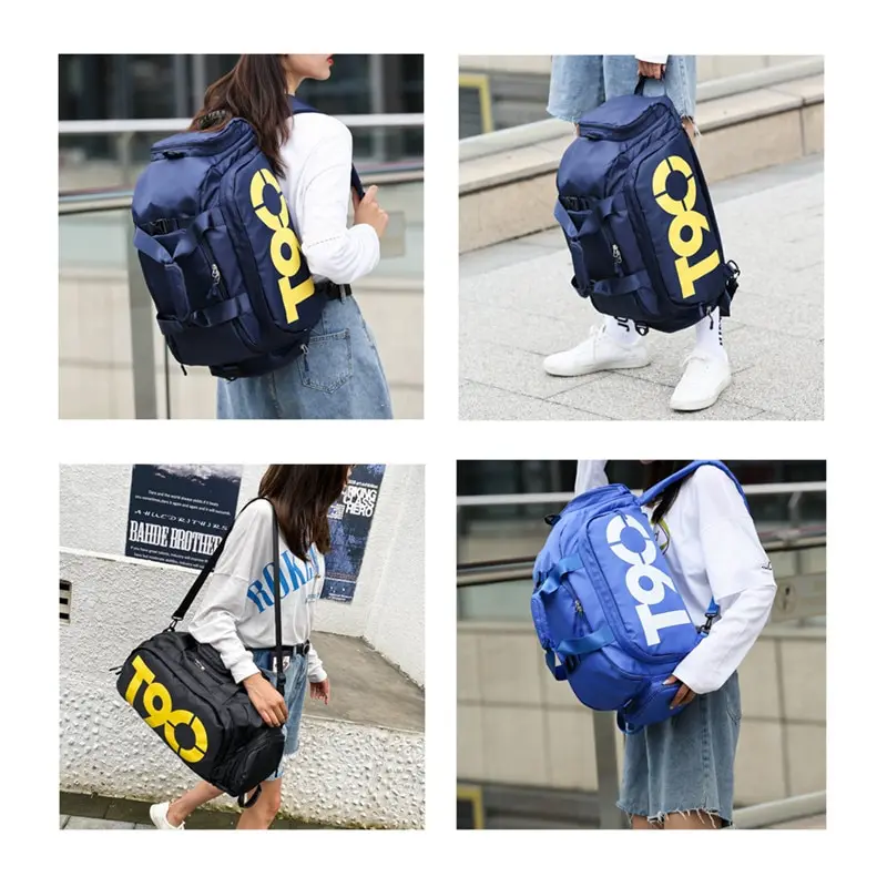 

Men's Travel Big Bag Fitness Gym Large Handbag For Shoes Shoulder Training Women's Backpack Sport Bag