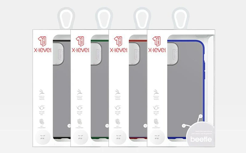 X-Level бампер чехол для iPhone 11 Pro X XR XS MAX анти-отпечатков пальцев матовая прозрачная