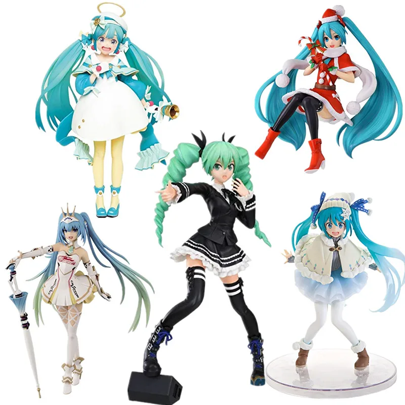Lensple Taito Project Diva Hatsune Miku 2-й сезон зима Рождество супер премиум зимняя одежда гоночный и командный вариант фигурка