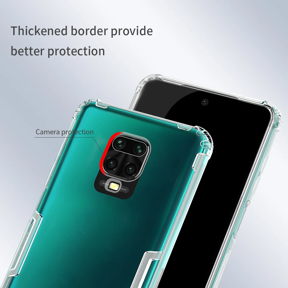 Прозрачный мягкий чехол накладка для Xiaomi Redmi Note 9 Pro Max 6 67 дюйма|Бамперы| |
