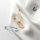 Простые Серебряные серьги-кольца 925 пробы для женщин, Золотые серьги, модные украшения, Женские аксессуары, подарки