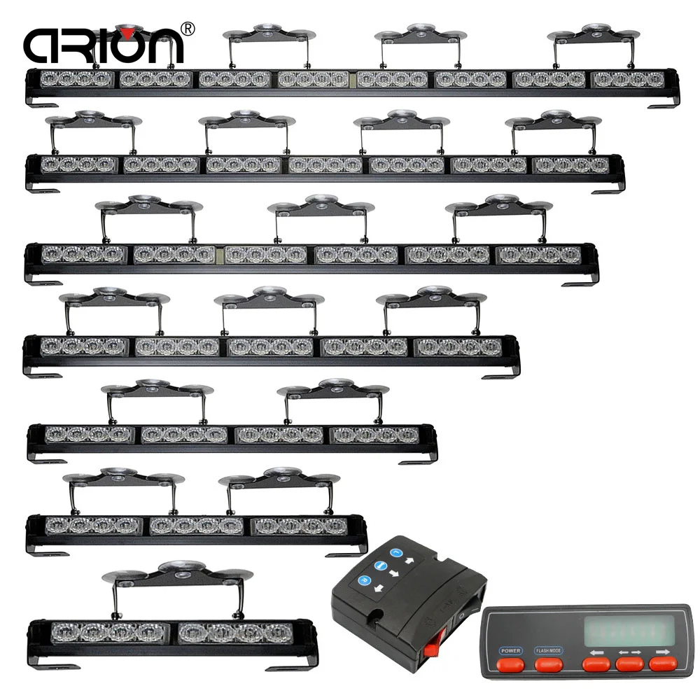 Супер яркий 8 32 светодиодный стробоскоп полицейский пожарный сигнальная