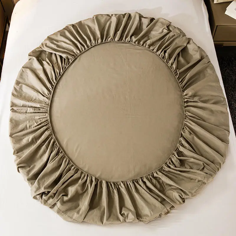 1 шт. постельное белье простыня однотонная одинарная/двойная/Королевский размер