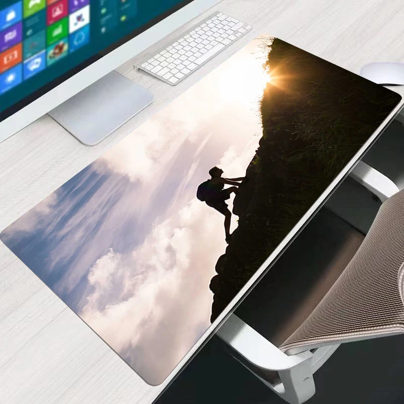 

Mouse pad Tomorrow will be better Computer Laptop Anime Keyboard Mouse Mat Large Mousepad Keyboards Gamers Decoracion Desk Mat