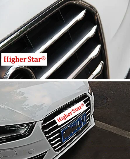 Хромированная декоративная накладка на переднюю решетку автомобиля из