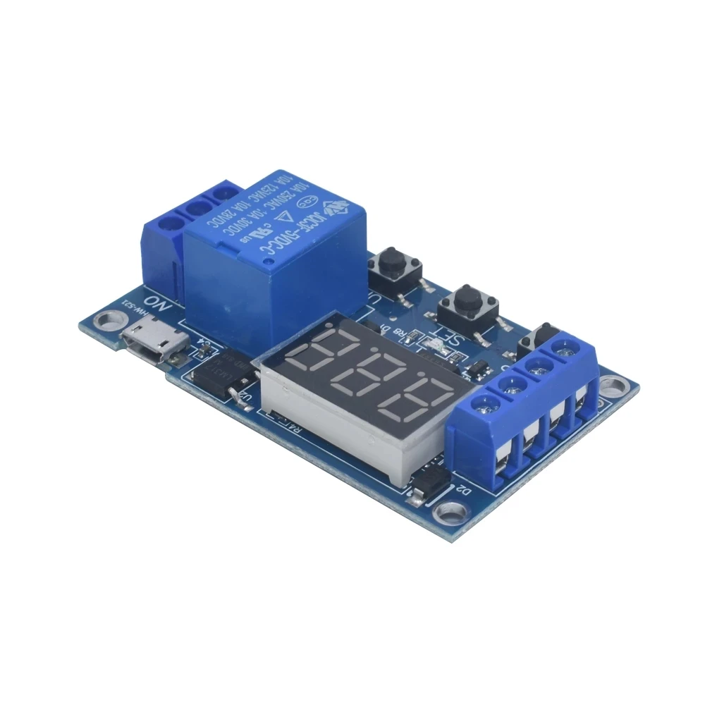 6-30V Модуль реле переключатель Время задержки срабатывания цепи таймер цикла