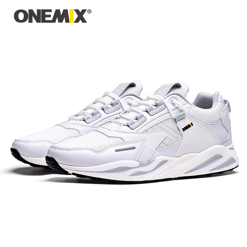 Мужские и женские кроссовки ONEMIX на плоской платформе новинка 2019 удобные легкие