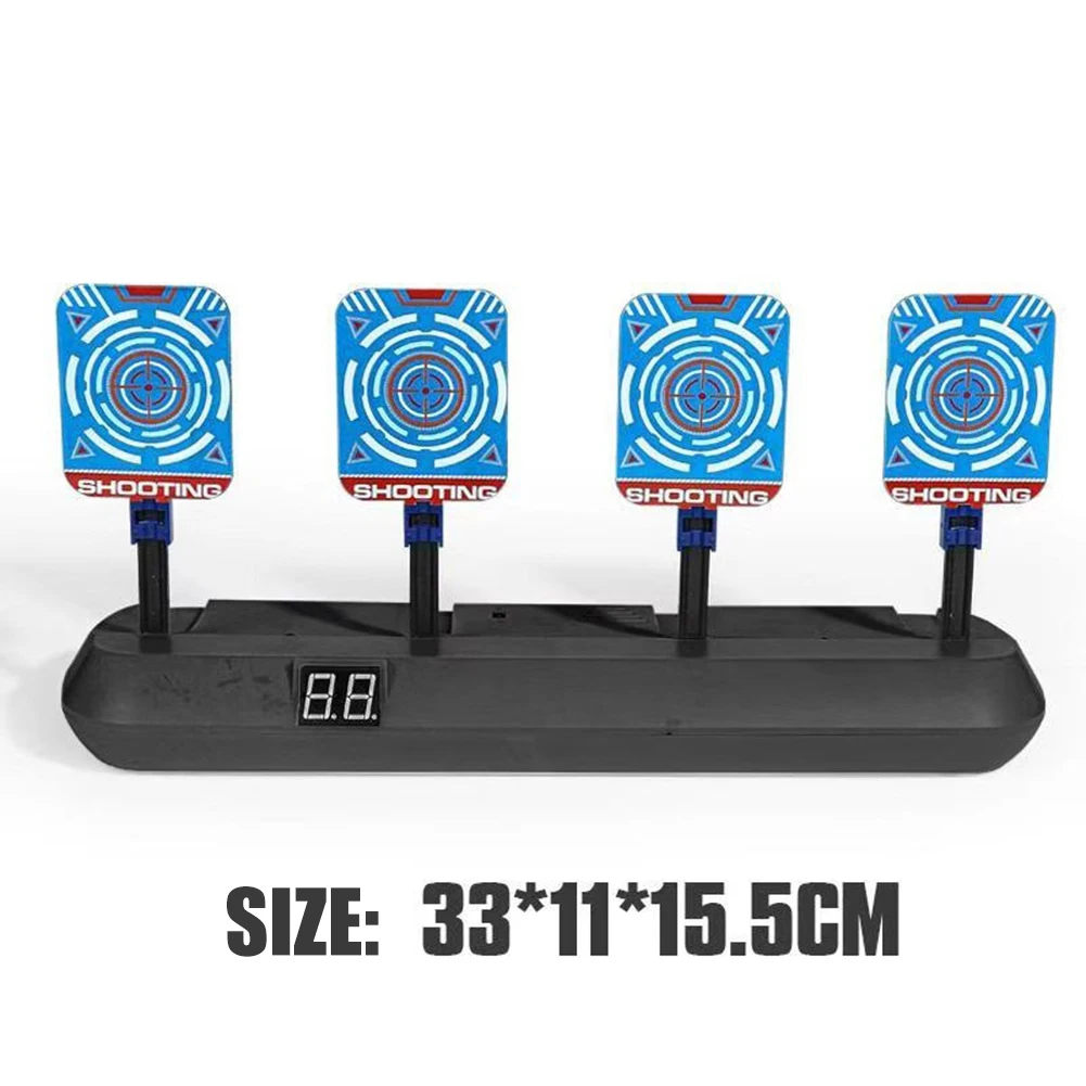 

Electric Automatic Return Scoring Target Boards High Precision 4-bit Auto Reset Calculate Scores Practical Target
