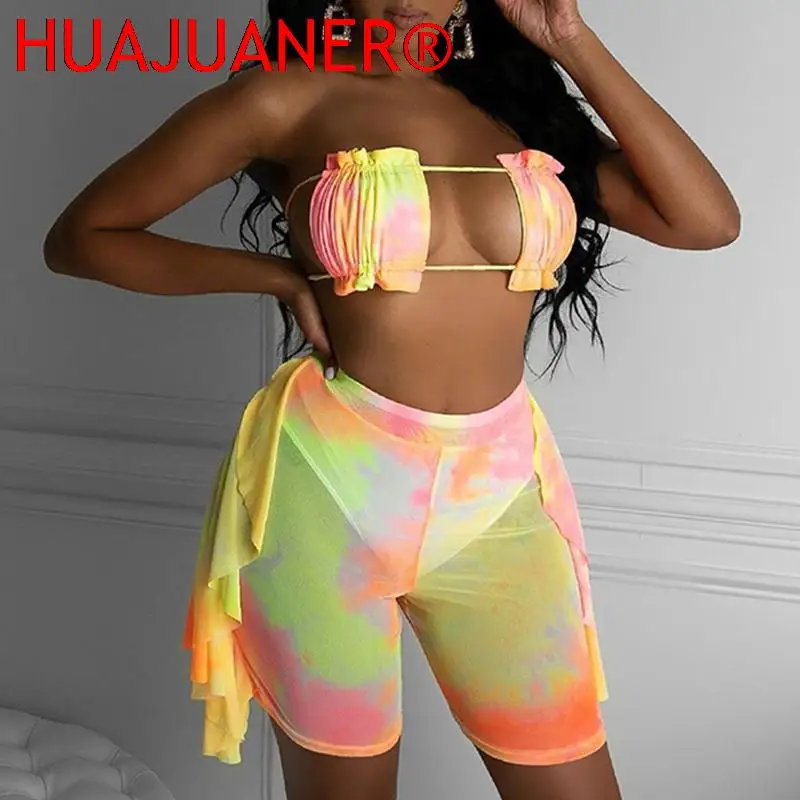 

Сексуальный женский купальный костюм с завязкой, женская одежда для плавания, бикини с женской юбкой 2021, бикини с высокой талией, купальный ...