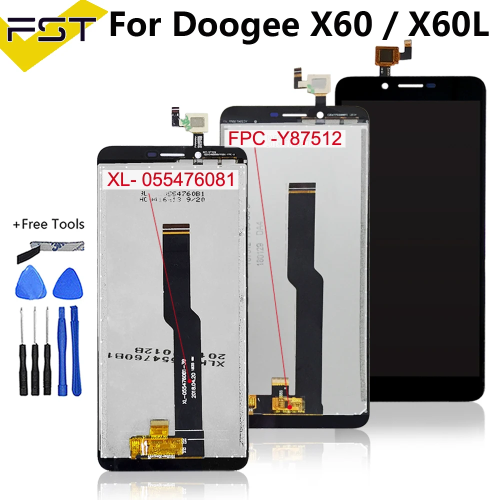 Для Doogee X60 X60L ЖК дисплей Дисплей + инструмент для ремонта сенсорного экрана в
