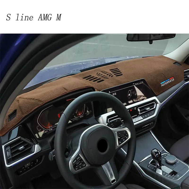 Автомобильный Стайлинг приборной панели коврик защитная накладка Тени Чехлы