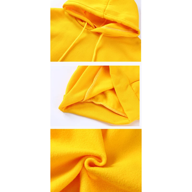 

Men Woman Hoodies Sweatshirts Fashion Solid Color Black Gray Yellow Hooded Hip Hop fleece Hoody Mens Brand Hoodie Streetwear