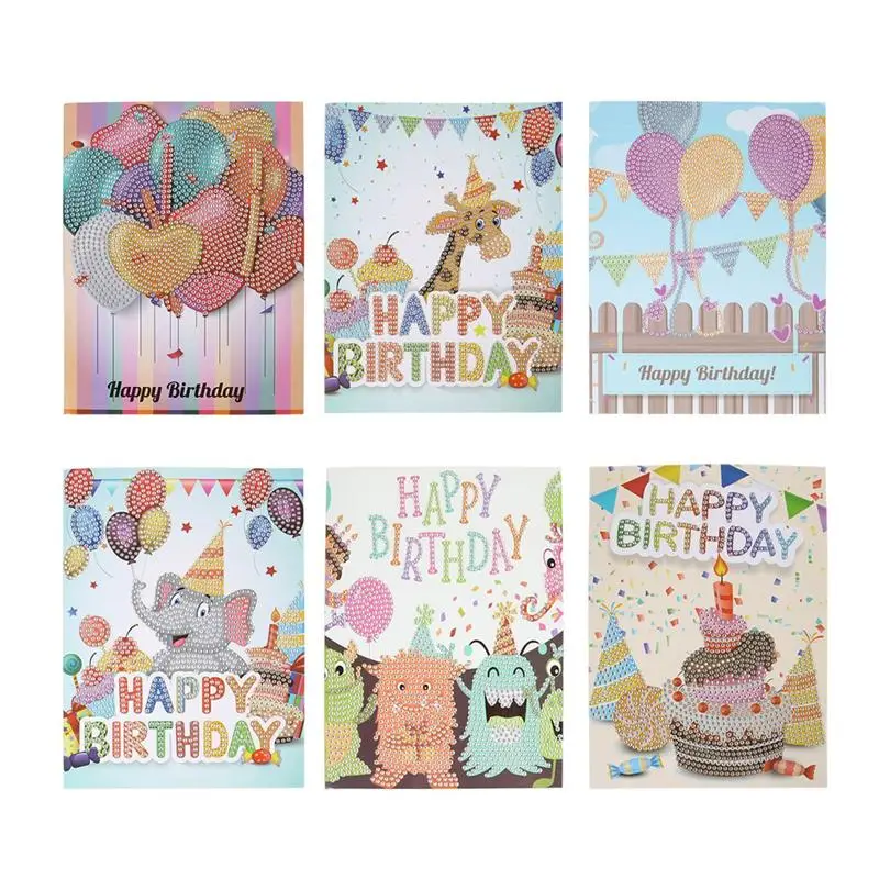 Творческий день рождения DIY Алмазная мозаика 5D вышивка крестом алмаз живопись