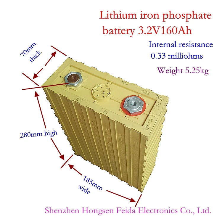 

In stock! The 3.2V Lithium iron phosphate/LiFePO4 135Ah rechargeable batteries