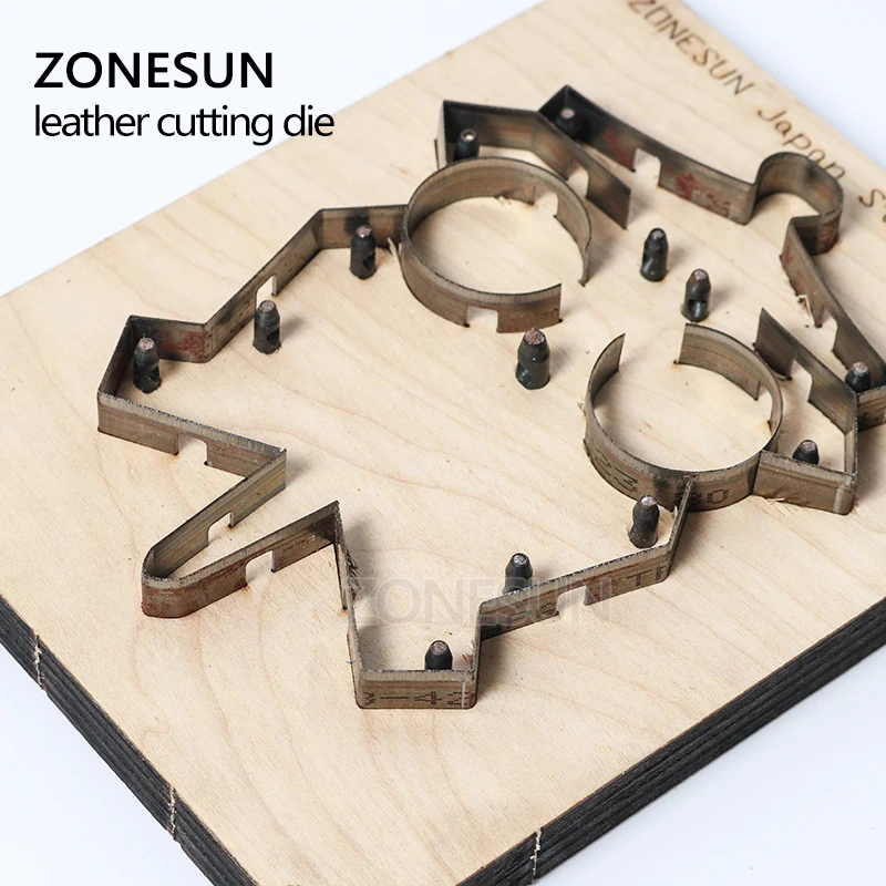 ZONESUN Japan Steel Blade Rule Die Cut Punch Tool Mouse Cutting Mold Wood Templat Dies For Leather Machine | Бытовая техника