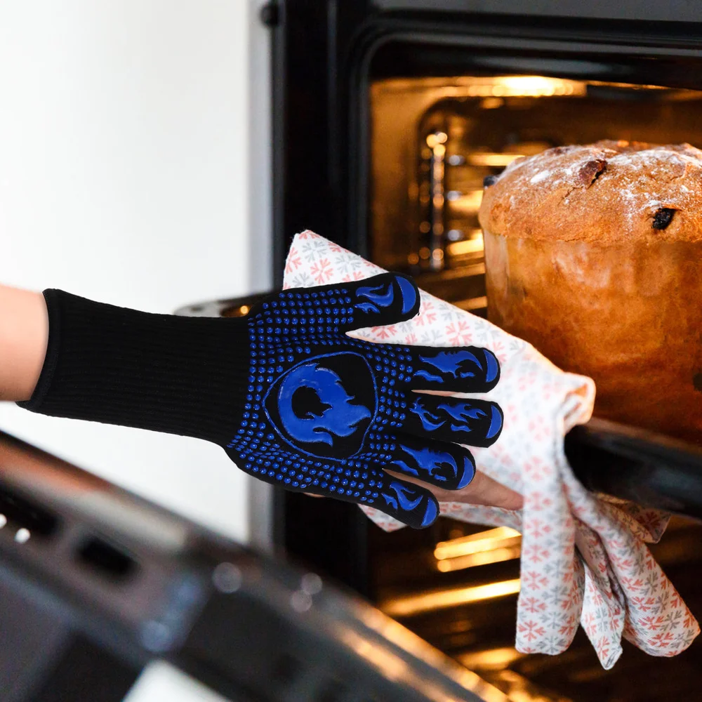

1pc Practical Oven Mitts Durable Cooking Heat Resistance