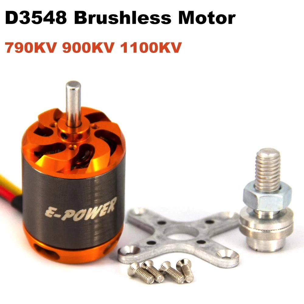 E-Power D3548 3548 790KV 900KV 1100KV Brushless Motor 3-5S For Mini Multicopters RC Plane Helicopter Outrunner | Игрушки и хобби