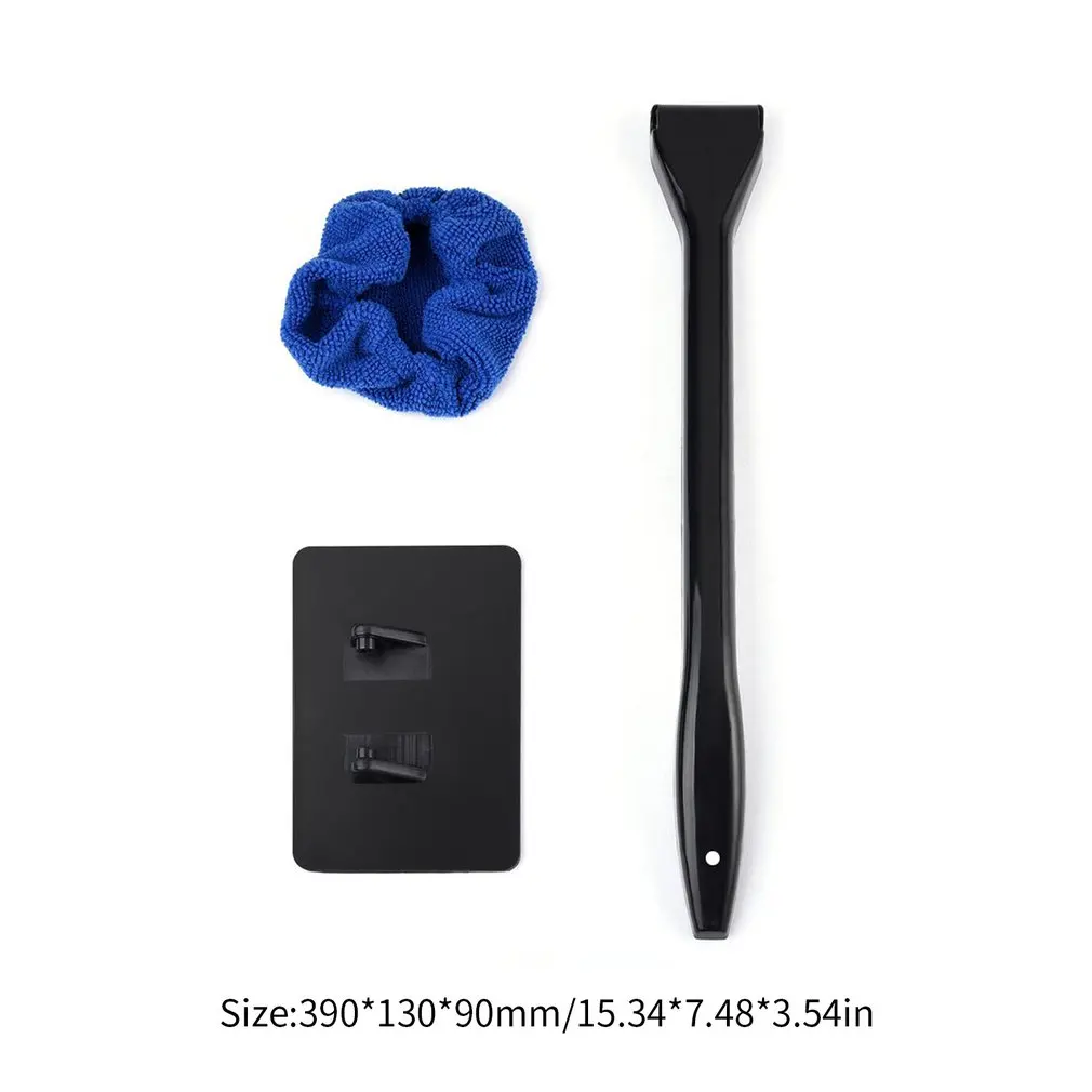 

Green/Blue Microfiber Long Handle Car Wash Brush Auto Window Clean Car Window Windshield Cloth Clean Tools Washable Shine Handy