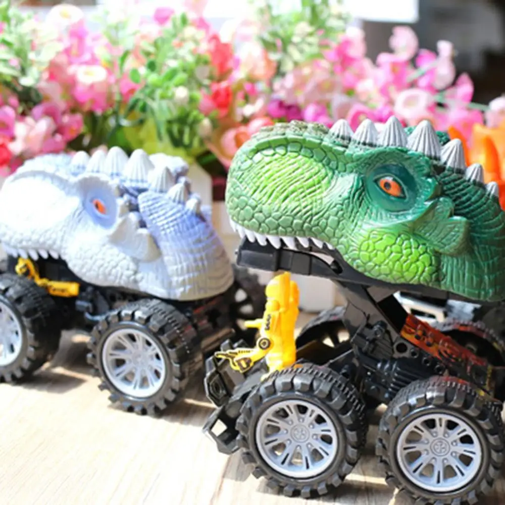 Детский автомобиль игрушечный динозавр с большим колесом 3 14 лет|Наземный