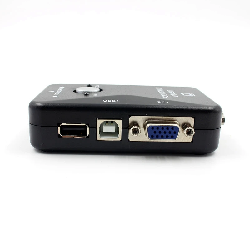 

KVM Switch 2 Port VGA Switch USB 2.0 KVM Mouse Switcher Keyboard 1920X1080 Box Sharing Switch Vga Splitter